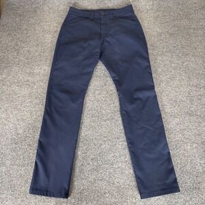 Myles Pants Mens 30x32 Blue‎ Athletic Slim Performance Stretch Casual Everyday